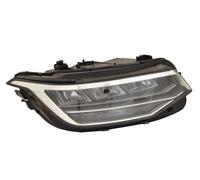 ABAKUS Faro Delantero Principal 441-11CBRMLDEM2 Derecho Negro LED WY21W VW