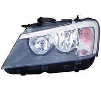 ABAKUS Faro Delantero Principal 444-1180RMLDEM2 Derecho Negro LWR