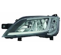 ABAKUS Faro Delantero Principal 552-1145RMLDEM1 Derecha Negro LED H7 WY21W