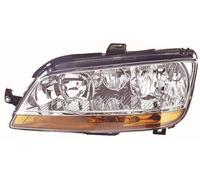 ABAKUS Faro Delantero Principal 661-1144R-LDEMF Para Fiat Derecha, H7/H1