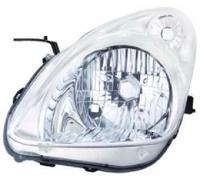 ABAKUS Faro Principal 215-11G1R-LD-EM H4 Eléctrico Derecho Cromado, Sin Bombilla