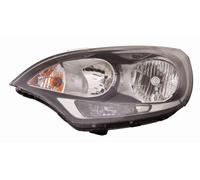 ABAKUS Faro Principal 223-1144R-LEMN2 Para KIA Apto A Sustituir Derecha Negro