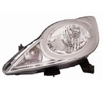 ABAKUS Faro Principal 550-1151R-LD-EM Derecho Peugeot H4, Sin Bombilla
