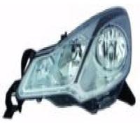 ABAKUS Faro Principal 552-1134LMLDEM7 Izquierdo Cromado ECE H7/H1 Sin Lámpara