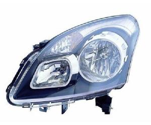 ABAKUS Farol Principal 551-1171RMLDEM2 Derecho Para Renault Negro