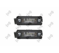 ABAKUS Luz de Matrícula 053-22-900LED LED Para VW, Bombilla Incluida, Par