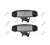 ABAKUS Luz De Matrícula L38-210-0007LED LED Para Citroën Fiat Peugeot