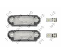 ABAKUS Luz De Placa 048-03-905LED LED Para Skoda VW, Nuevo, Par