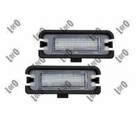 ABAKUS Luz Matrícula LED L17-210-0009LED Para Ford USA, Juego 2