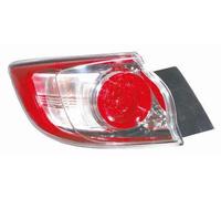 ABAKUS Luz Trasera Izquierda 216-1982L-UE Para Mazda Rojo ECE WY21W W21/5W