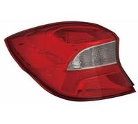 ABAKUS Luz Trasera Izquierda 431-19ASL-UE-SR para Ford, ahumado