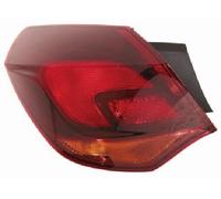 ABAKUS Luz Trasera Izquierda 442-1971L-UE2 Opel Roja Transparente