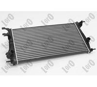 ABAKUS Radiador Refrigeración Motor 042-017-0055 Para Renault Aluminio