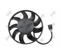 ABAKUS Ventilador Refrigeración Motor 4 Pines 362 mm 053-014-0051 Audi VW