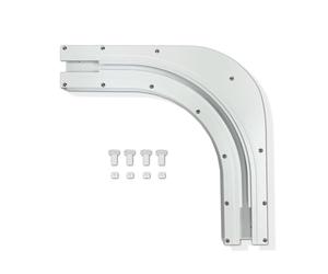 ABALON Ángulo 90° para Riel Motorizado de Cortina Onda Perfecta Abalon
