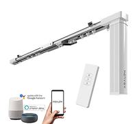 ABALON Riel Motorizado Wifi para Cortinas (3 metros, Gris)