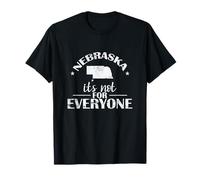 Abalorio áspero de Nebraska Not for Everyone Camiseta