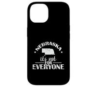 Abalorio áspero de Nebraska Not for Everyone Carcasa para iPhone 14