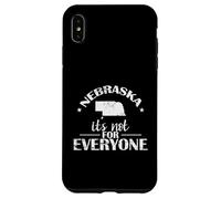 Abalorio áspero de Nebraska Not for Everyone Carcasa para iPhone XS MAX