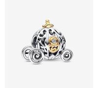 Abalorio Carruaje Encantado Cenicienta Centenario 100 aniversario Disney para Pulseras PANDORA Collar Pulsera Europea Charms para Mujer Niña