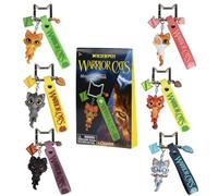 Abalorio coleccionable de Warrior Cats favorito de los fanáticos, serie 1 | Basado en la serie de libros más vendidos del New York, dije de bolso, cajas ciegas, producto oficial de Warrior Cats