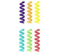 Abalorio de copa de vino, 6 dijes identificadores de tallo de vino, etiquetas de silicona vibrantes para cócteles de playa, champán, Acción de Gracias, boda, Refer to description, Silicona, Unisex