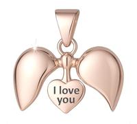 Abalorio de corazón de plata de ley 925 para adaptarse a tu pulsera o collar, talla única, Plata de ley, No es una piedra preciosa