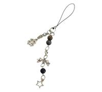 Abalorio de cuentas creado por artistas, llavero único para niña, joyería elegante para ocasiones especiales, accesorios de cuentas hechos a mano