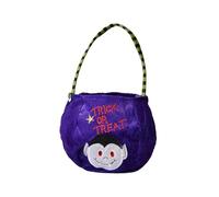 Abalorio de Halloween con diseño de fantasmas para niños, diseño de truco o bolsa, reutilizable, hecho a mano, sin complicaciones para pequeños eventos, póster de horizonte (B, 14 x 12 cm)