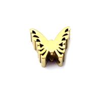 abalorio de latón para herramientas al aire última intervensión, con tornillo, mariposa, bala, calabaza, aceite de araña, escudo de araña, patrón de martillo, cuerda de cordón EDC, abalorio de par