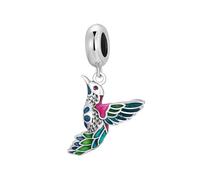 Abalorio de perro de plata de ley 925 con diseño de gato, caballo, perro bulldog, caniche dorado retriever animal de Navidad para pulsera Pandora