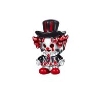 Abalorio de personaje de película de payaso de Halloween de plata 925 compatible con abalorios Pandora, Trollbeads, Chamilia, Biagi y muchas otras pulseras del Reino Unido.