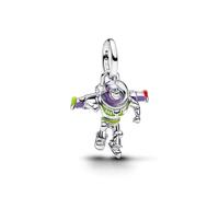 Abalorio de plata 925 con diseño de personaje Space Ranger, compatible con abalorios Pandora, Trollbeads, Chamilia, Biagi y muchas otras pulseras del Reino Unido.
