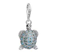 Abalorio de plata de ley 925 maciza con diseño de pez koi, sirena, tortuga, perla de concha de mar, pez dorado, cierre de langosta de circonita cúbica, para pulseras o collares de cadena enlazada