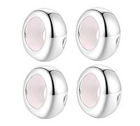 Abalorio de plata de ley con cierre de clip para pulseras Pandora, Plata esterlina Plata, plata de ley