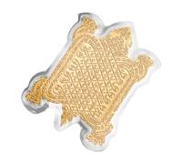 Abalorio de tortuga de la suerte, decoración de tarjeta tailandesa de tortuga para teléfono móvil, decoración de tarjeta de teléfono móvil tailandesa, amuleto de Feng Shui, tarjeta de tortuga de