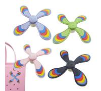Abalorio decorativo para zapatos, diseño de molino de viento para , accesorios divertidos para zapatos, pines coloridos para niños y niñas, Refer to description, Acrilonitrilo butadieno estireno