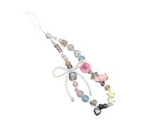 Abalorio estético para teléfono, llavero, mariposa, oscura, corazón, decoración, cámara, bolsa, accesorios, PVC correa para teléfono, decoración