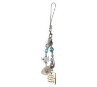 Abalorio para teléfono, dije estético de teléfono para mochila, bonito cordón decorativo hecho a mano para cámara, cartera, amigos, colegas, mochila familiar, Refer to description, Herrajes (metal