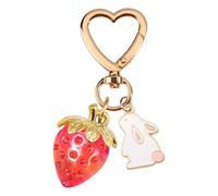 [Abalorio retro occidental] Dispositivo de prevención de pérdida de flor de calabaza con personalidad exagerada estilo Texas llavero con flecos, D, Talla única