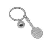 [Abalorio retro occidental] Dispositivo de prevención de pérdida de flor de calabaza con personalidad exagerada estilo Texas llavero con flecos, e, Talla única