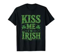 Abalorio Vintage Kiss Me I'm Irish Camiseta