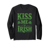 Abalorio Vintage Kiss Me I'm Irish Manga Larga