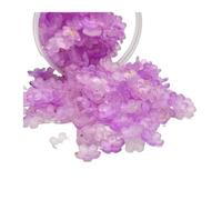 Abalorios acrílicos cilíndricos, Cuentas espaciadoras de flores acrílicas multicolores 500 o 1000 piezas for joyería DIY