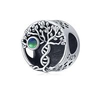 Abalorios Charms Colgantes de Plata de Ley 925 Árbol de la Vida Abalorios Charm Compatible con Pulsera Pandora y Europeo, Regalo para Mujeres y Niñas (G-Árbol de la Vida)