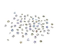 Abalorios de cristal para decoración artística, adornos brillantes con diamantes de imitación, accesorios de manicura, calcomanías de arte, suministros de flores, joyas polacas, accesorios de