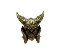 Abalorios de latón con diseño de casco de ala muerte, accesorios tejidos a mano, accesorios de latón, sin piedras preciosas, latón, sin piedras preciosas, latón, sin gemas, latón, sin piedras