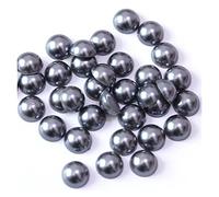 Abalorios de perlas acrílicas sueltos, Paquete de 500 cuentas perla plana imitación acrílica semicirculares, multicolor, 5 mm, for manualidades joyería DIY(16)