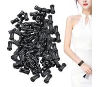 Abalorios de Vidrio para Pulseras - 50 Piezas Accesorios para Collares | Abalorios para Hacer Collares DIY | Para Artes Creativos, Profesores, Aficionados, Proyectos Escolares, Estudios, Talleres