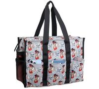 ABAMERICA - Bolsa de enfermería, múltiples Bolsillos, Impermeable, con Cremallera, para Estudiantes y Profesionales de la enfermería, Medium